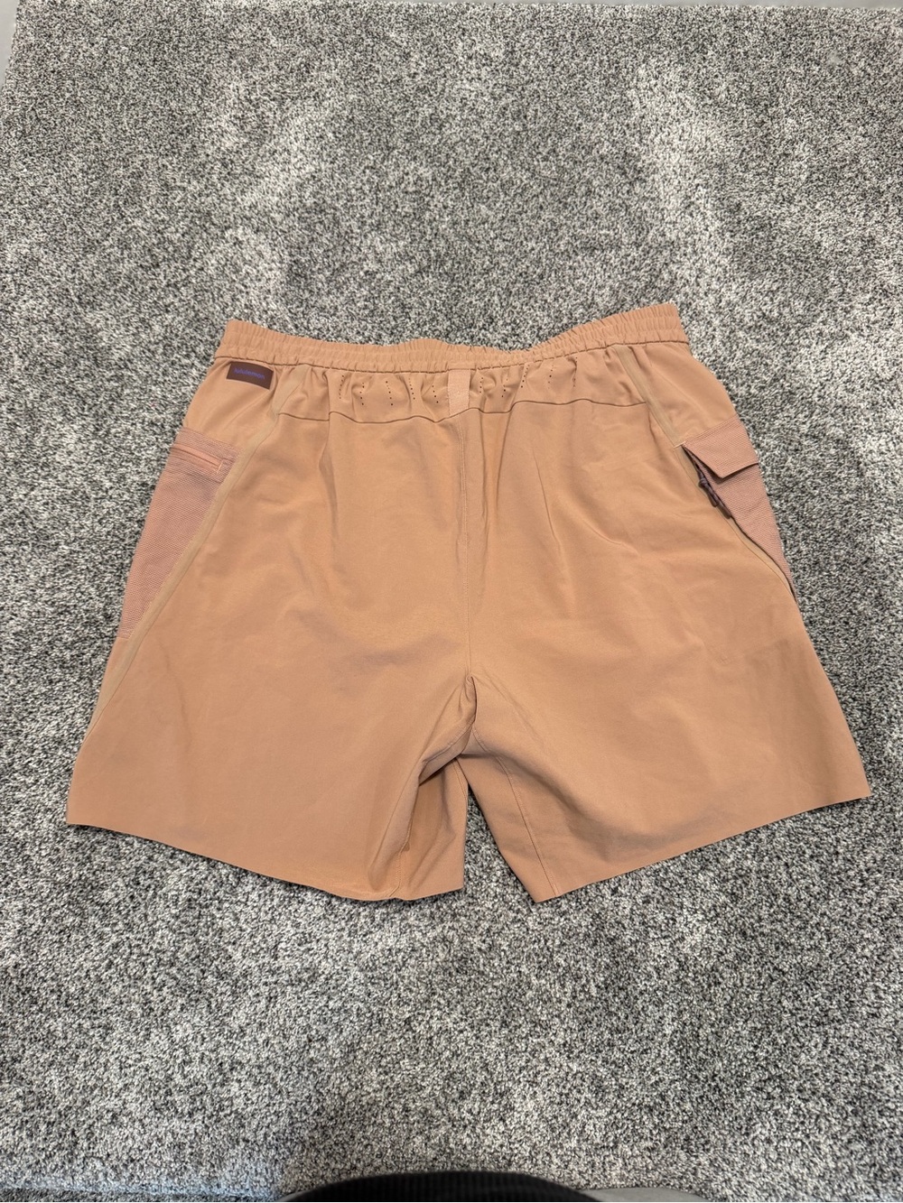 Men Lululemon Water-Repellent Hiking 8”Shorts - Picture 2 of 5
